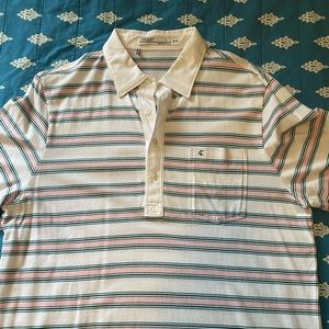 Criquet Men’s striped polo